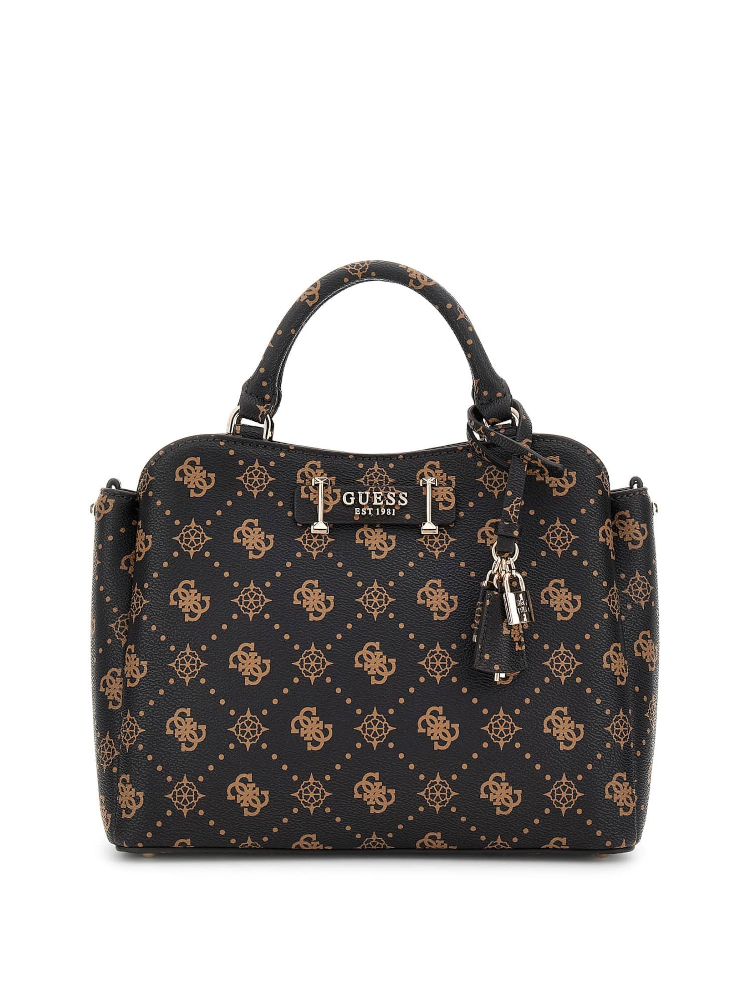 GUESS Handbag 'Silia' in Brown: front