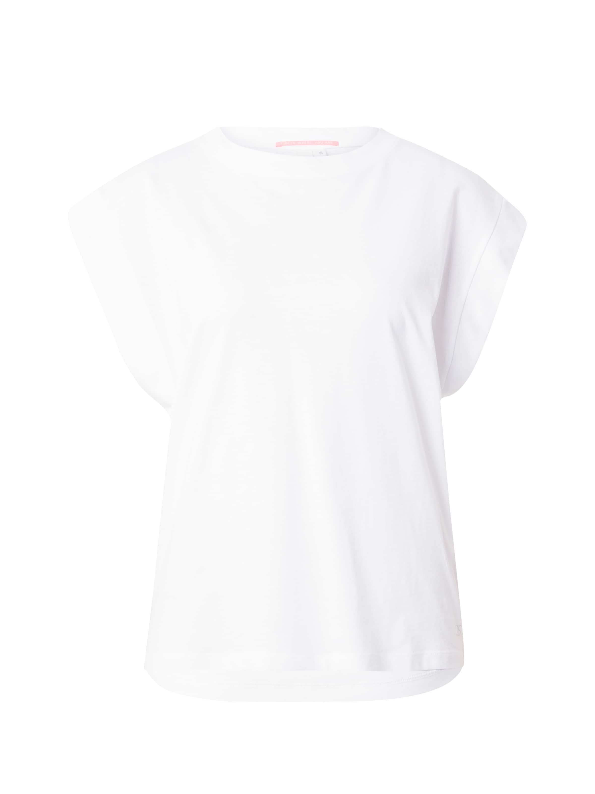 QS Shirt in Weiß: Vorderseite