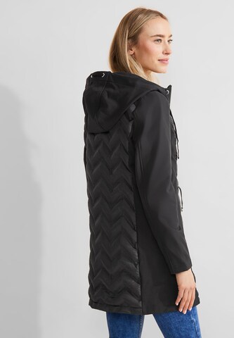 STREET ONE Between-Seasons Coat in Black