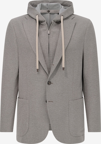 Boggi MilanoRegular Fit Sako - siva boja: prednji dio