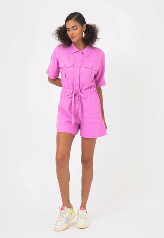 FRESHLIONS Jumpsuit 'Livia' in Pink
