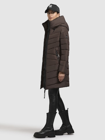 Manteau d’hiver 'PLUZ' khujo en marron