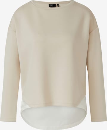 Sweat-shirt s.Oliver en blanc : devant