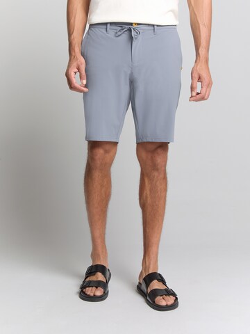 No Excess Regular Broek in Blauw: voorkant