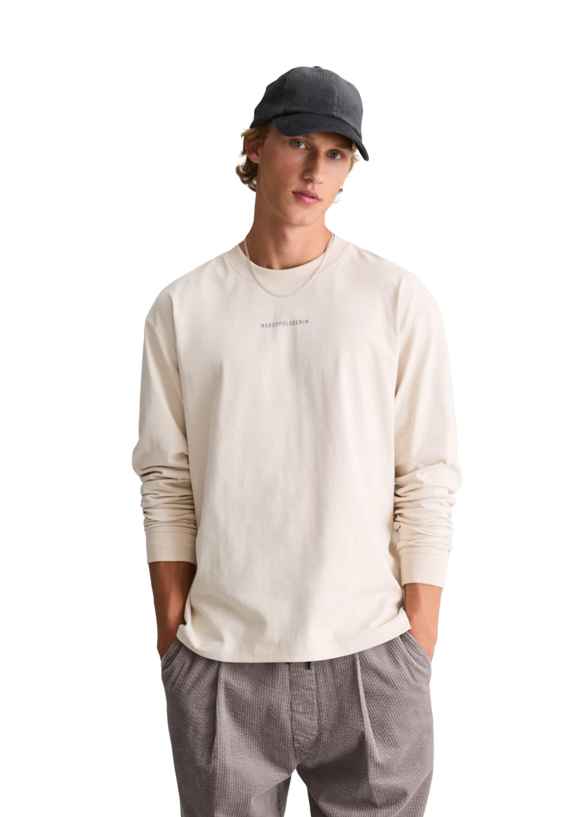 T-Shirt Marc O'Polo DENIM en blanc : devant