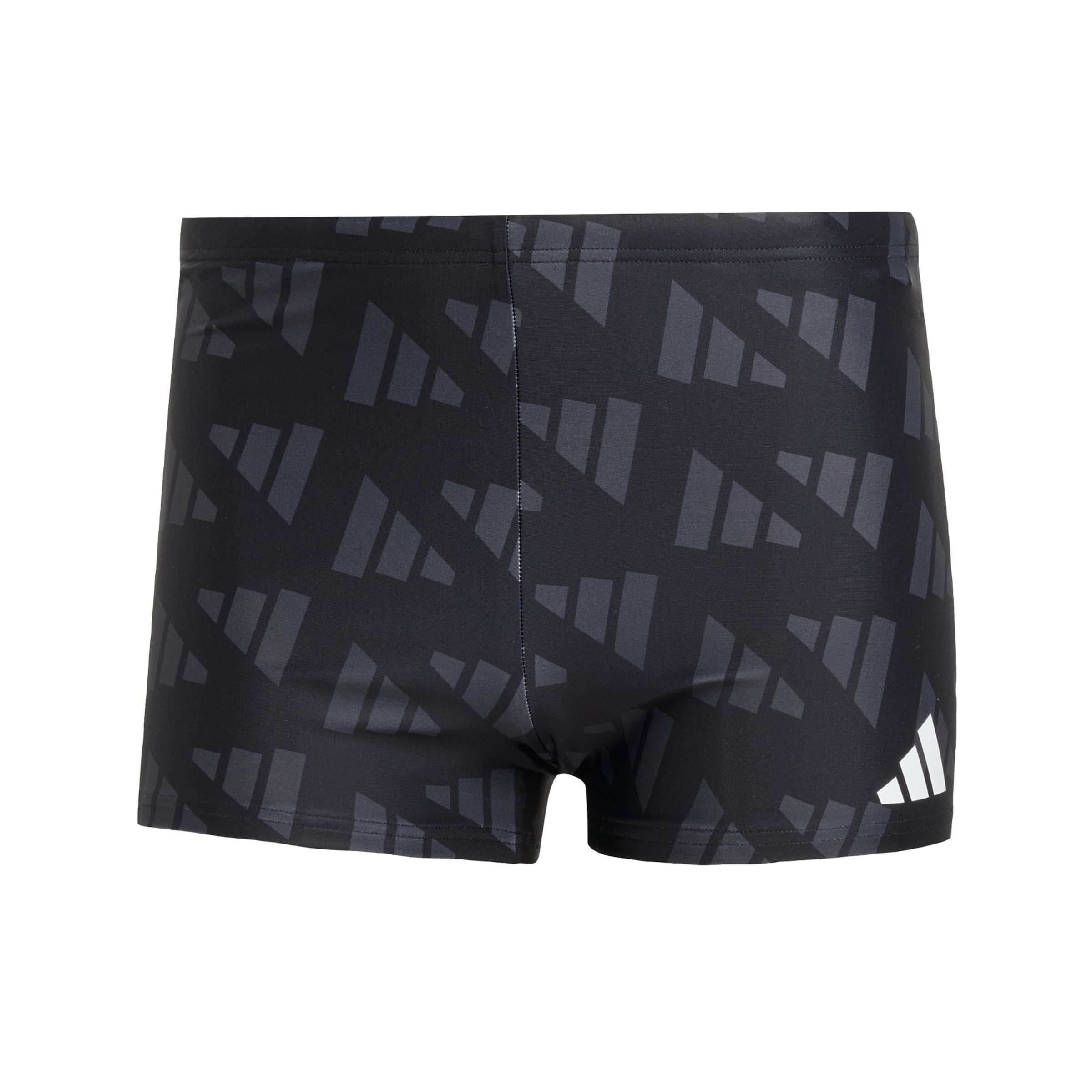 ADIDAS PERFORMANCE Спортивные плавки 'Logo Graphic Swim Boxers 2' в Антрацитовый / Черный / Белый, Обзор товара