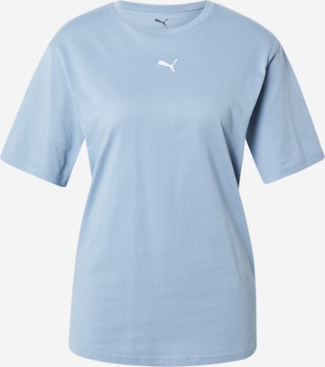 PUMA T-Shirt 'Ess' in Blau: Vorderseite