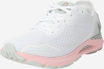 Chaussure de course 'Sonic 6' UNDER ARMOUR en blanc : devant