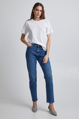 PULZ Jeans Shirt 'BRIT' in Weiß