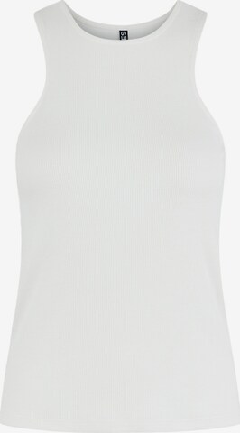 PIECES Top 'Alma' in White: front