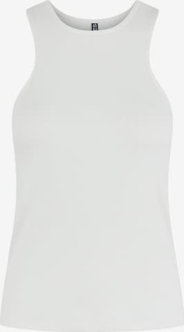 PIECES Top 'Alma' in White: front
