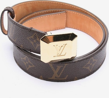 Louis Vuitton Belt in M in Brown: front