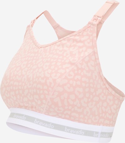 Bravado Designs Voedingsbh in de kleur Grijs / Rosa / Rosé / Wit, Productweergave