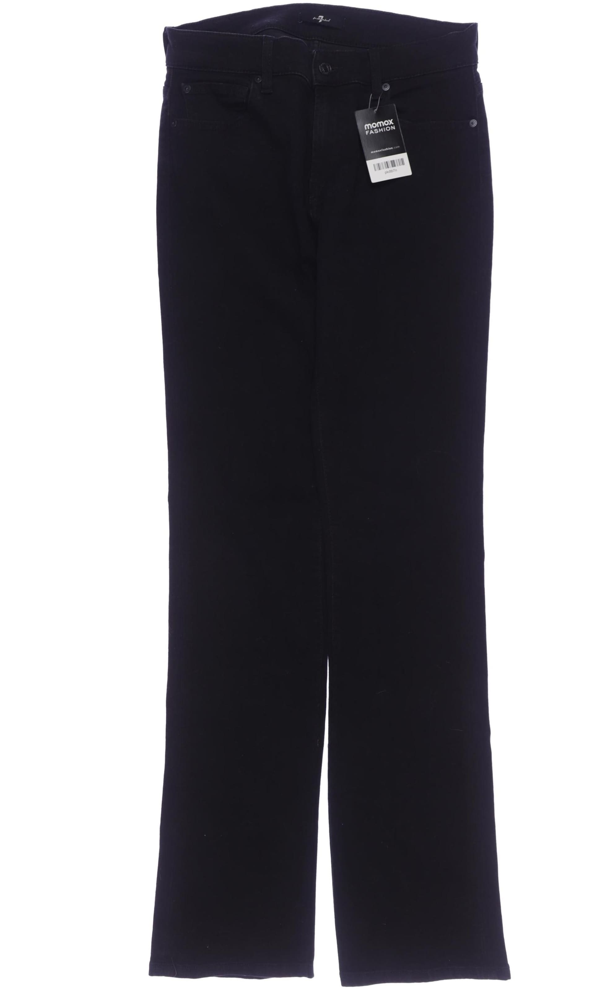 7 for all mankind Jeans 30 in Schwarz: Vorderseite