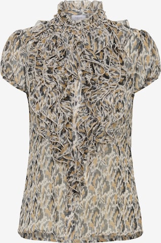 Chemisier 'SZLilja' SAINT TROPEZ en beige : devant