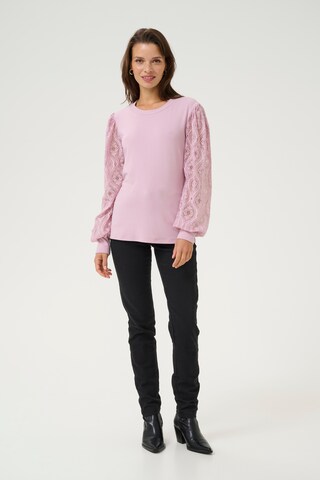 Kaffe Shirt 'Nima' in Purple
