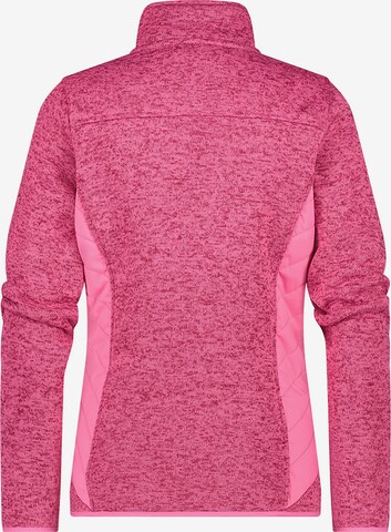 Human Nature Athletic Fleece Jacket 'Huesca' in Pink