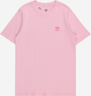 ADIDAS ORIGINALS Shirt 'Adicolor' in Roze: voorkant