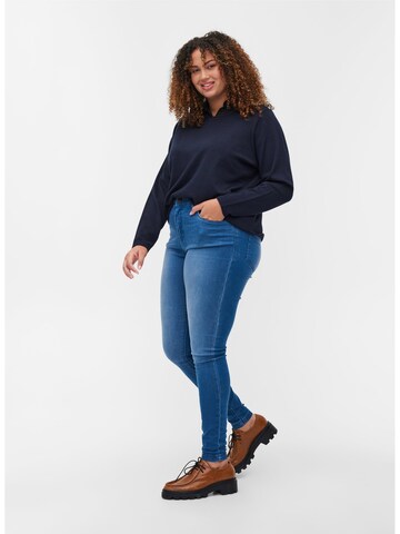 Slimfit Jeans 'AMY' di Zizzi in blu