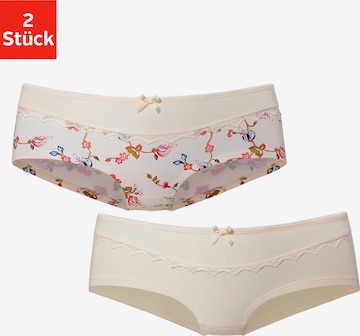 PETITE FLEUR Panty in Weiß: predná strana