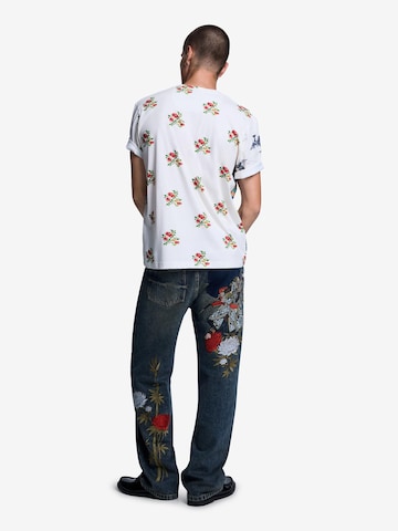 balts Desigual T-Krekls