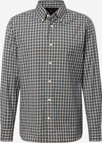 Camicia di TOMMY HILFIGER in verde: frontale