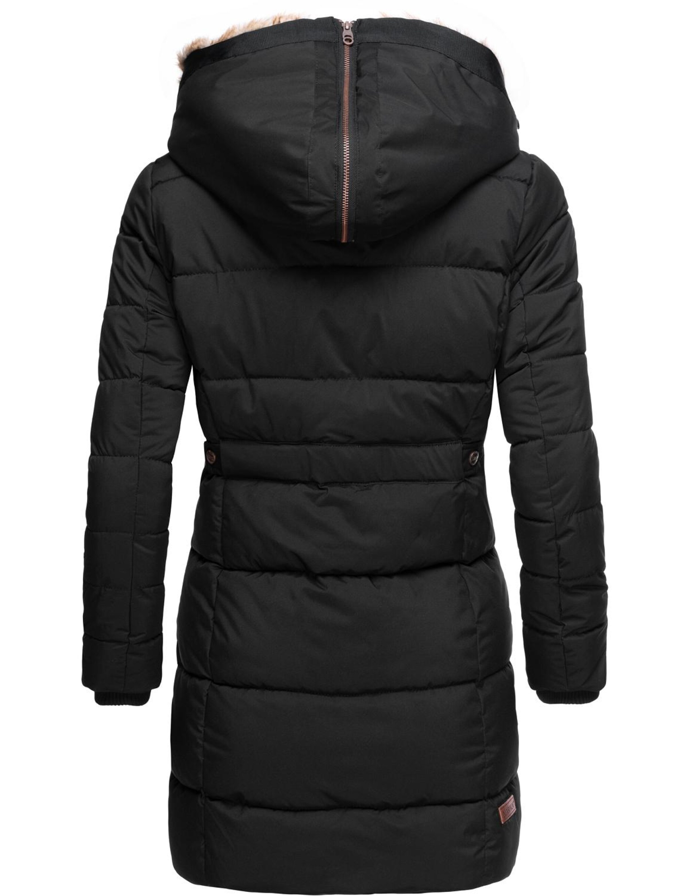 MARIKOO Talvemantel, värv must