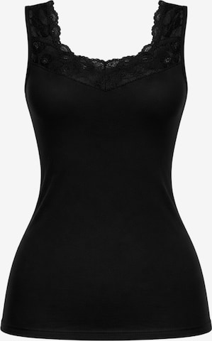 Maillot de corps Blackspade en noir : devant