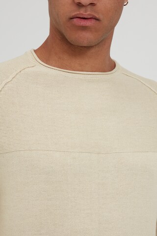 BLEND Sweatshirt 'ADRIANO' in Beige