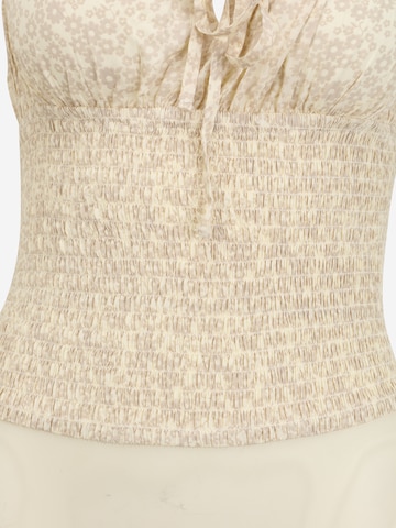 Free People T-shirtbody i beige