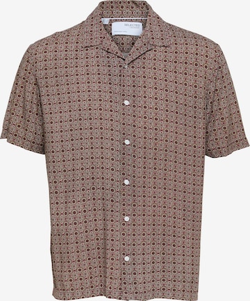 SELECTED Srajca 'SLHVero' | rdeča barva: sprednja stran