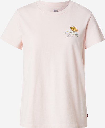 Marškinėliai 'THE PERFECT' iš LEVI'S ®, spalva – tamsiai geltona / žalia / pudros spalva / juoda, Prekių apžvalga