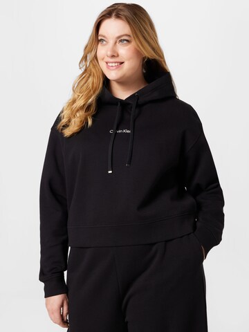 Calvin Klein Curve - Sweatshirt em preto: frente