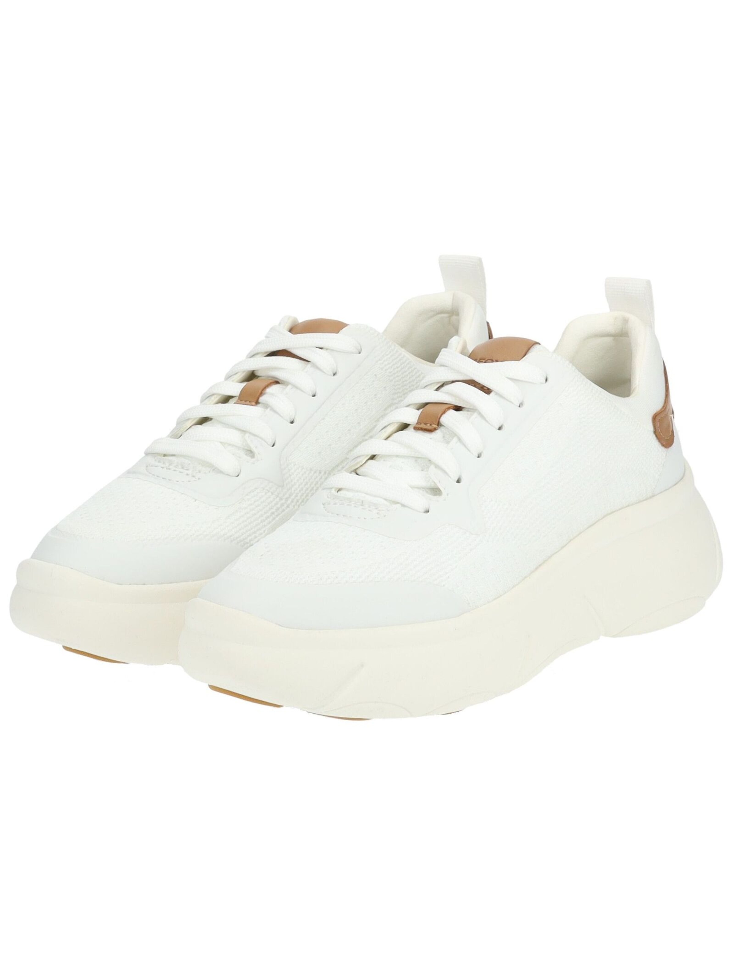 GEOX Platform trainers in White