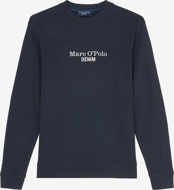 Sweat-shirt Marc O'Polo en bleu : devant
