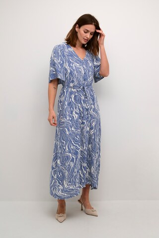 Kaffe Jurk 'Arona' in Blauw