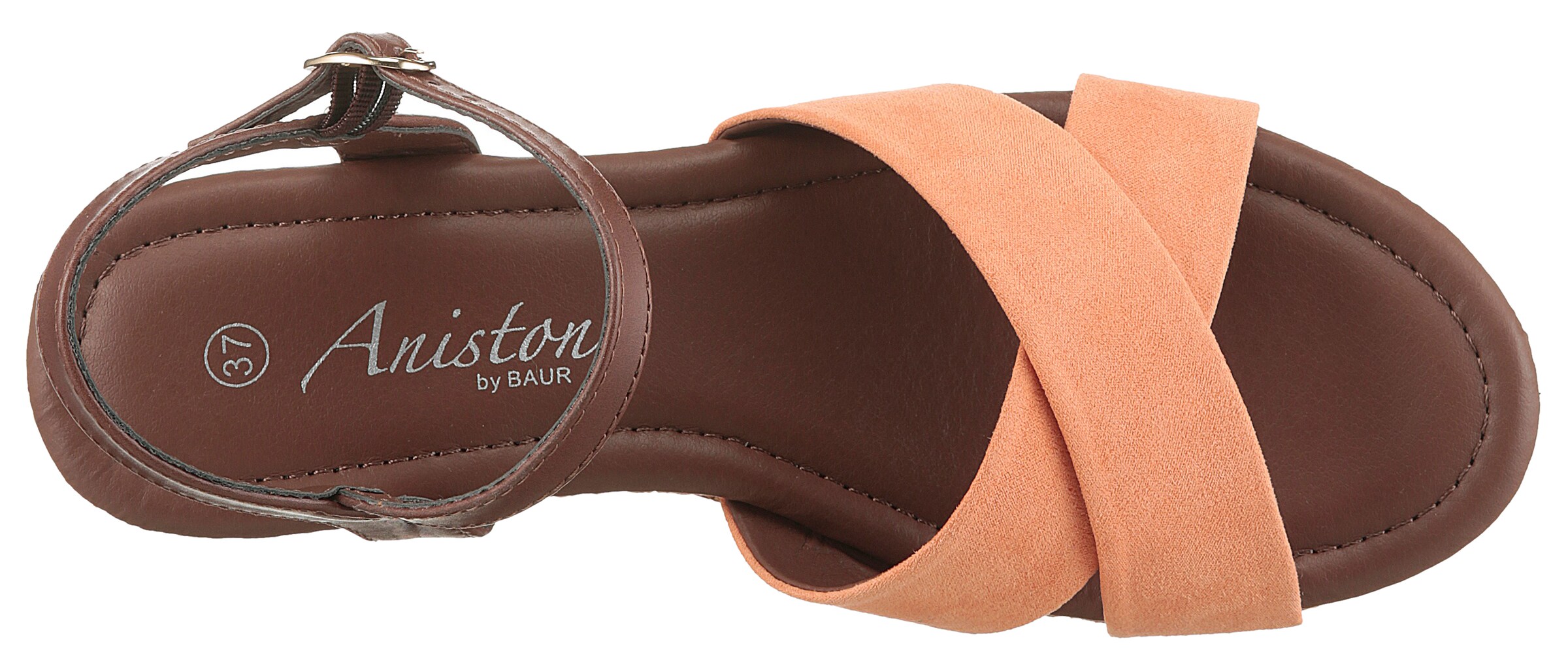 Aniston Sandals in Orange