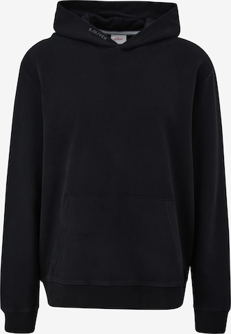 s.Oliver Sweatshirt in Black: front