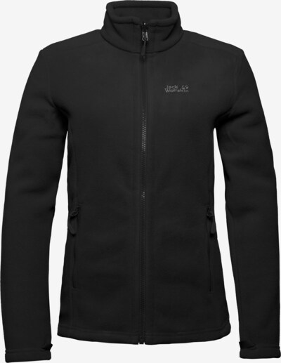 JACK WOLFSKIN Athletic Fleece Jacket 'Moonrise' in Black, Item view
