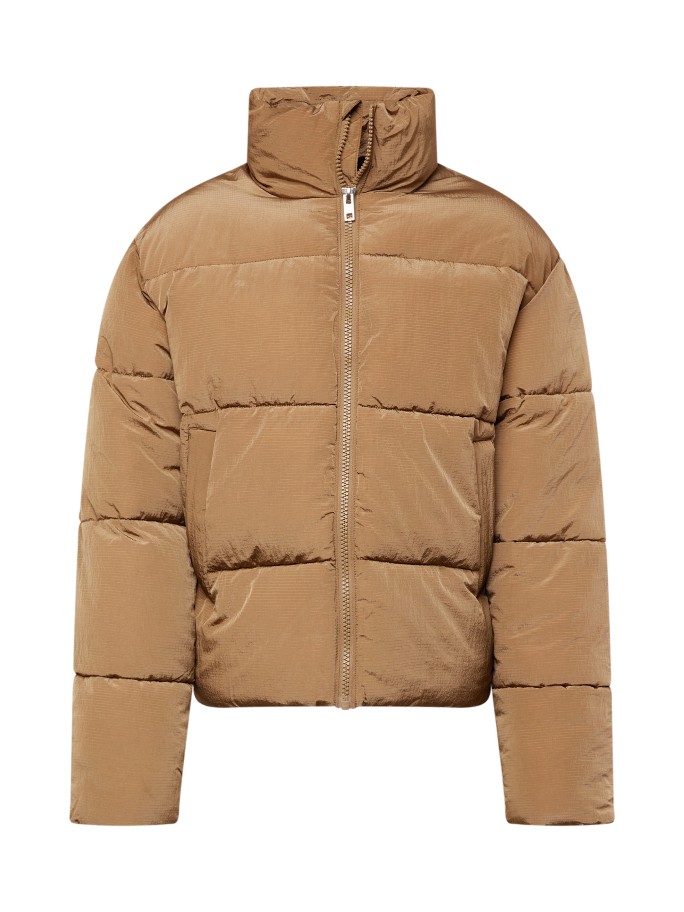 WEEKDAY Vinterjakke 'Ben' i brun: forside