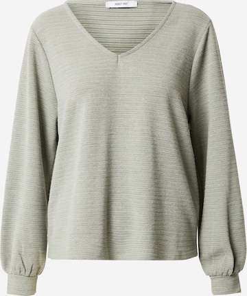 ABOUT YOU Sweatshirt 'Janett' in Grey: front