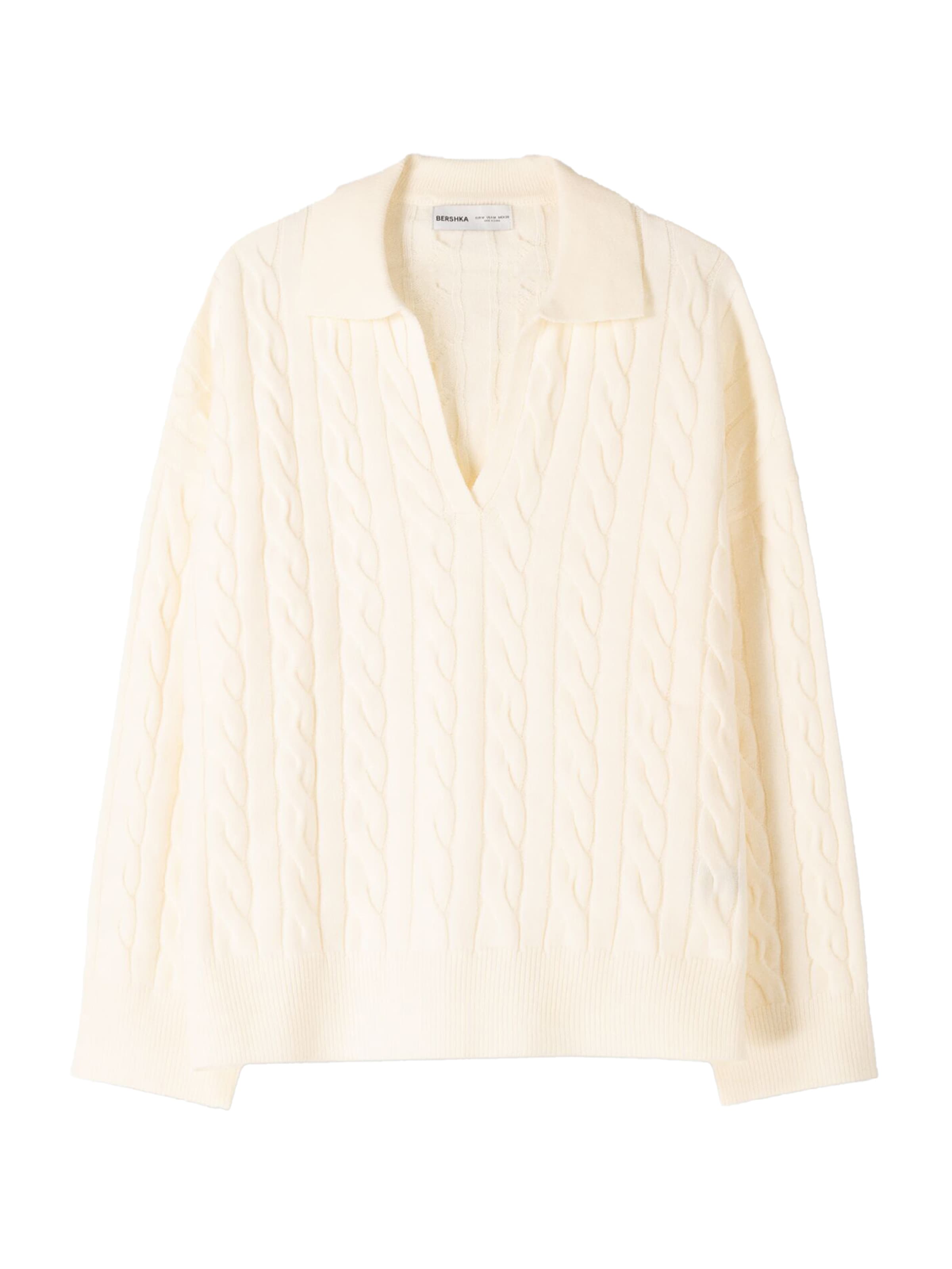 Pullover di Bershka in beige: frontale