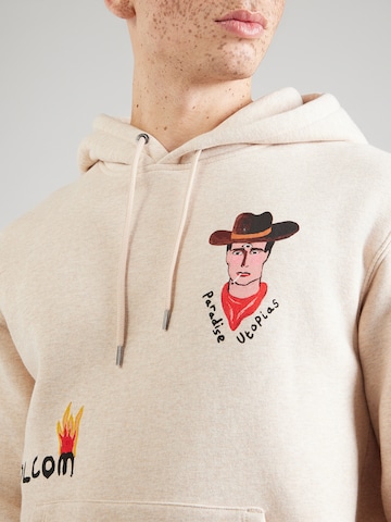 Sweat-shirt 'MICKEY MASON' Volcom en beige