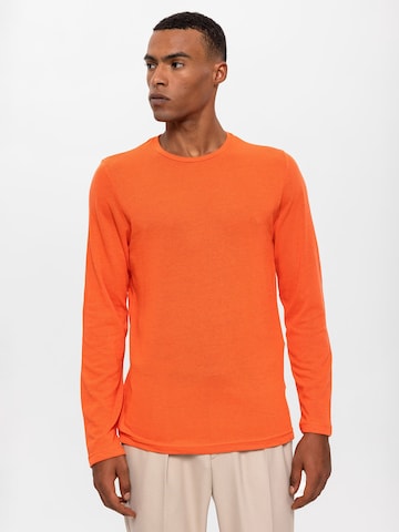 Antioch Sweater in Orange: front