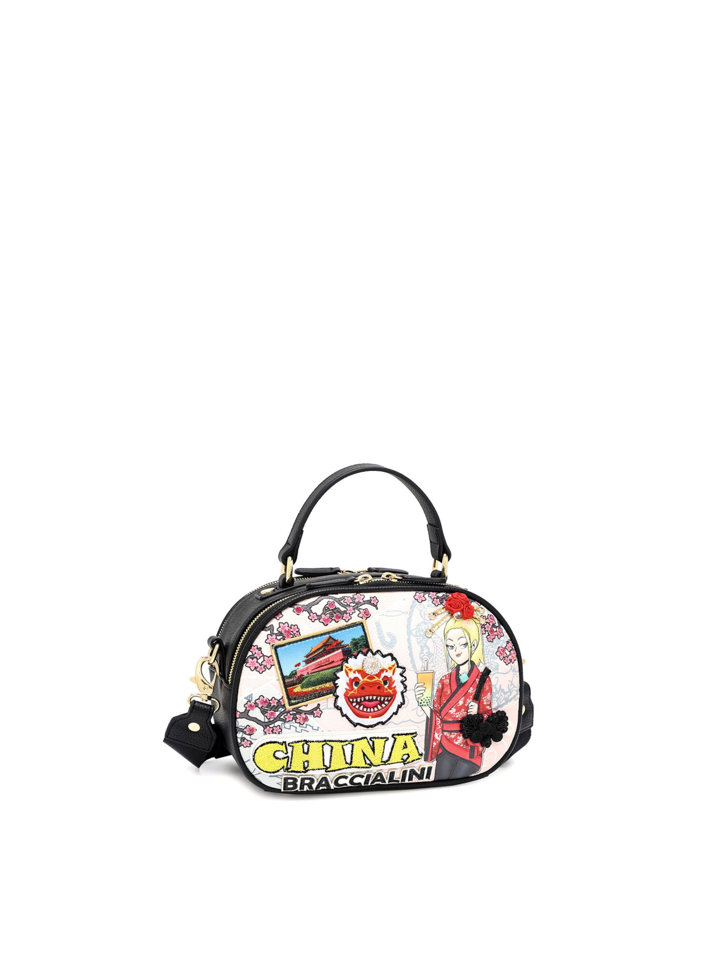 Borsa a mano di Braccialini in colori misti: frontale