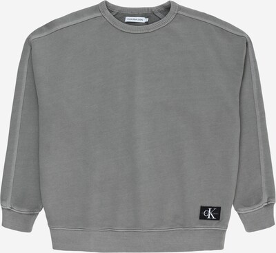 Calvin Klein Jeans Sportisks džemperis, krāsa - pelēks, Preces skats