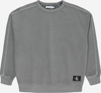 Calvin Klein Jeans Sweatshirt in grau, Produktansicht