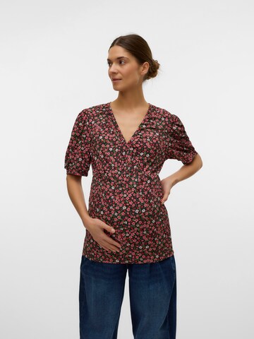 Camicia da donna di MAMALICIOUS in nero: frontale