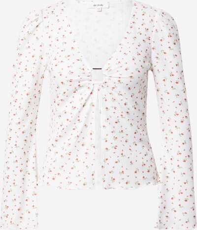 The Frolic Shirt in Green / Light red / White, Item view