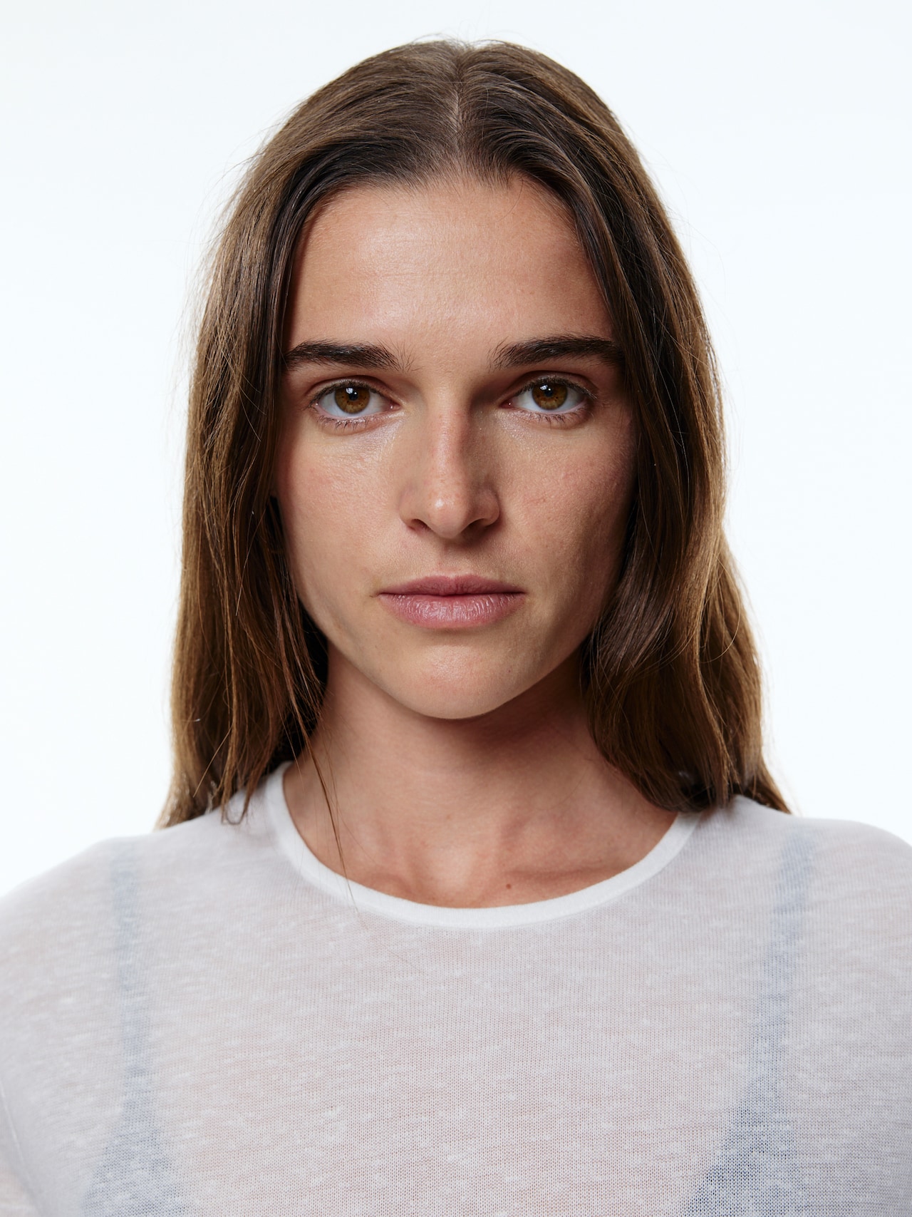 EDITED Shirt 'Weya' Beige